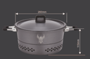 DEVELOPED MEKSHAT COOKING POT SIZE 6 LITER FROM ALHOR