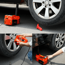 7MD 3 in 1 Car Repair Tool Kit Electric Jack Inflator Pump Electric Impact Wrench Universal Emergency Car Kit 5ton#11092