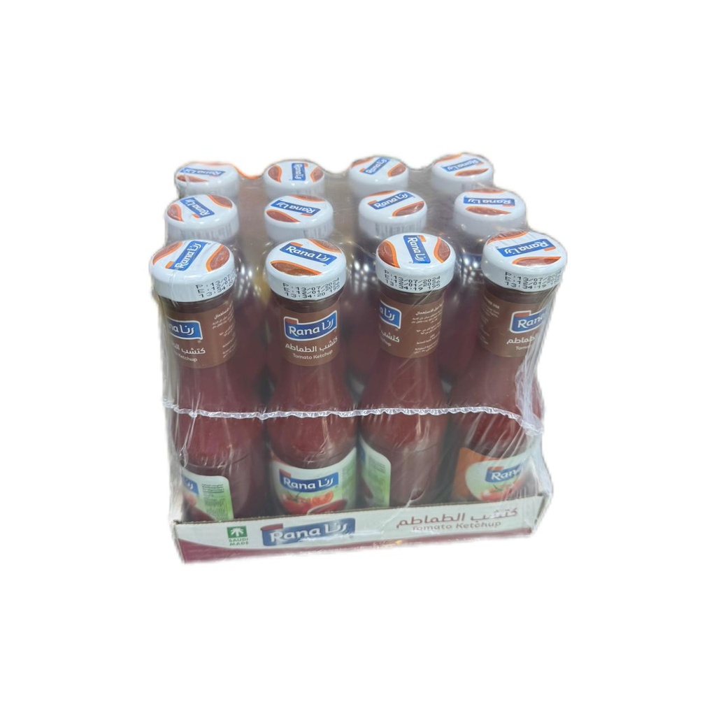 RANA TOMATO KETCHUP 340g BOX OF 12