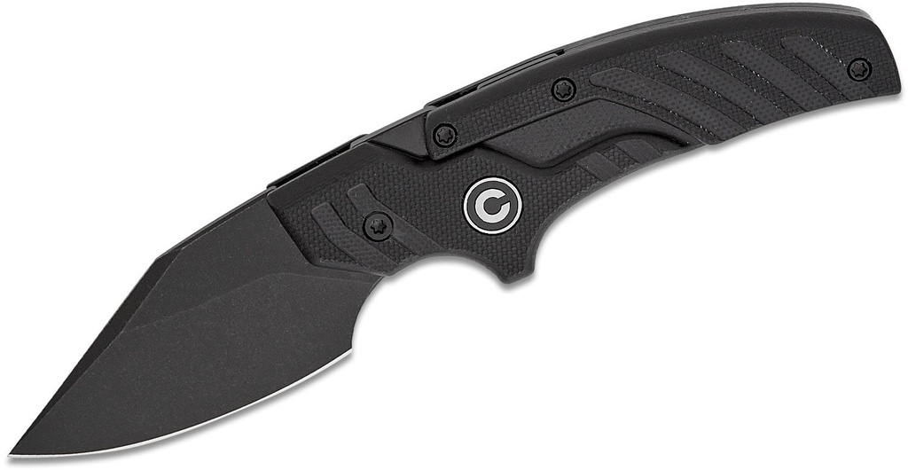 CIVIVI Typhoeus Adjustable Folding Push Dagger - Black G10 #C21036-1