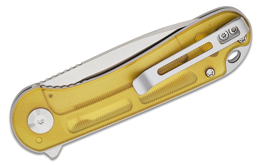 CIVIVI Elementum Folding Knife - Polished Ultem #C907A-4
