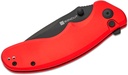SENCUT Cybrix Folding Knife - Red Aluminum #S23098A-3