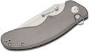 SENCUT Cybrix Folding Knife - Gray Aluminum #S23098A-2
