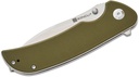 SENCUT Borzam Folding Knife - OD Green G10 #S23077-1