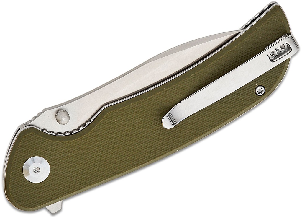 SENCUT Borzam Folding Knife - OD Green G10 #S23077-1