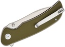 SENCUT Borzam Folding Knife - OD Green G10 #S23077-1