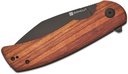 SENCUT Omniform Folding Knife - Guibourtia Wood #S23064-3