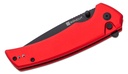 SENCUT  Serene Flipper Knife - Red Aluminum #S21022B-2