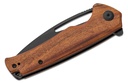 SENCUT Mims Flipper Knife - Guibourtia Wood #S21013-4