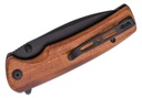 SENCUT Sachse Flipper Knife - Guibourtia Wood # S21007-6
