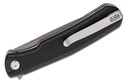 SENCUT Ostap Hel Scitus Flipper Knife - Black G10 #S21042-1