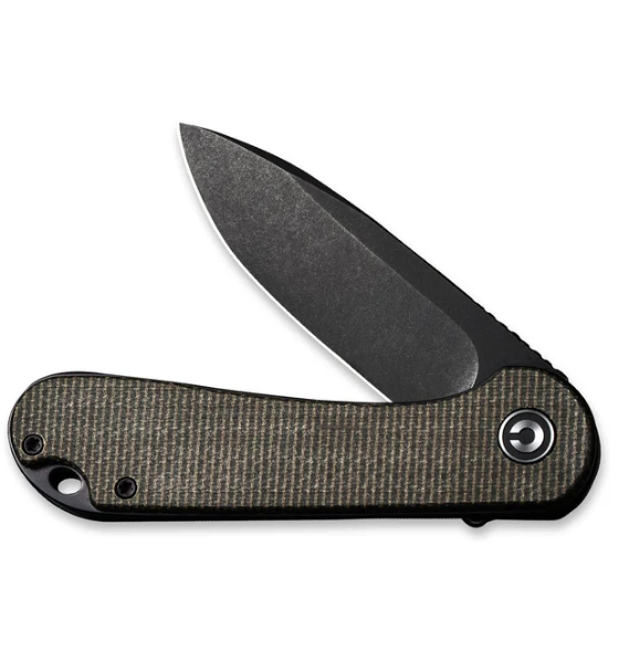 CIVIVI Elementum Flipper Knife Micarta Handle #C907Z