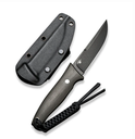 CIVIVI Tamashii Fixed Blade Knife Micarta Handle #C19046-4