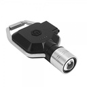 RECHARGEABLE CAP LIGHT - BLACK + SILVER FROM ALRIMAYA #11-826