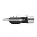 RECHARGEABLE CAP LIGHT - BLACK + SILVER FROM ALRIMAYA #11-826