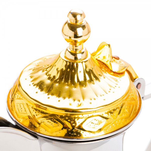 COFFEE DALLAH SS - GOLD LID DESIGN FROM ALRIMAYA #22-410