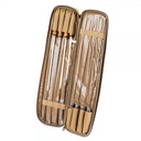 2 IN 1 SKEWERS SET WITH BAG FROM ALRIMAYA #22-4195