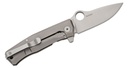 SPYMYTO GREEN CANVAS MICARTA TITANIUM M398 PLAINEDGE #C265MTIP