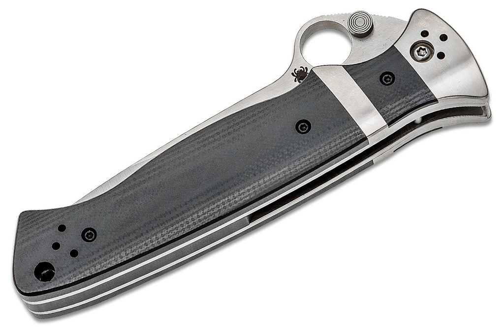 Spyderco Vallotton Sub-HiltS30V Plain Blade G10 Handles #C149GP
