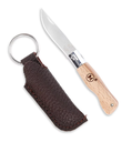 MAIN Mini line pocket knife with pouch - Beech wood #6001