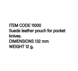 MAIN Suede leather case #11000