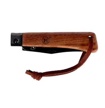 MAIN Workers line pocket knife - TIT coating and Walnut wood #1154
