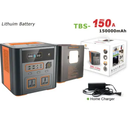 Toby's TBS 150A Power Station Wireless Charger 150000mAh Portable Power Station With Inverter And 555W Output Frequency