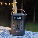 Toby's Wireless Charger 60A Power Station Lithium Battery 60000mAh Portable Power Station 222WH Capacity Maximum Output 260W, ABS Housing Material