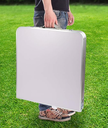 FOLDABLE TALE SIZE 120*60 ROUND LEG