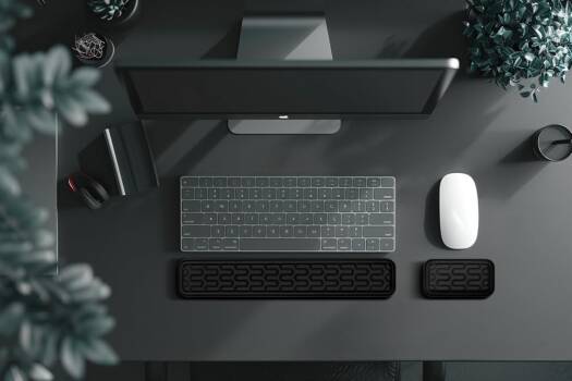 Green Lion Ultra Soft Wrist Pad #GNWRISTPDBK