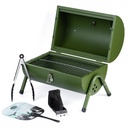 PORTABLE GRILL OLIVE SIZE 38*25*37 CM FROM ALRIMAYA #22-4193