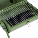PORTABLE GRILL OLIVE SIZE 38*25*37 CM FROM ALRIMAYA #22-4193