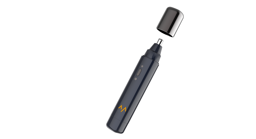 7MD 2 in 1 Portable Hair Trimmer Electric Shaving Nasal Nose & Ear Hair Facial Epilator Trimmer #2433