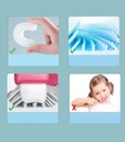 7MD Mommy & Me Children's U Shaped Electric Toothbrush #11400