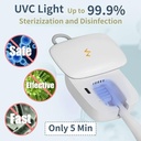 7MD Portable & Rechargeable Toothbrush Sterilizer #9514