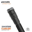 Porodo Lifestyle Slim Outdoor Flashlight 4000mAh 20W LED 1200LM #PD-LS18WFL