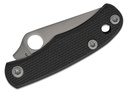 Spyderco Bug Micro-Size Slipjoint 2C27 Satin Plain Blade, Black G10 Handles #C133GBKP