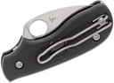 Spyderco Squeak Folding Knife 2" N690CO Satin Plain Blade #C154PBK