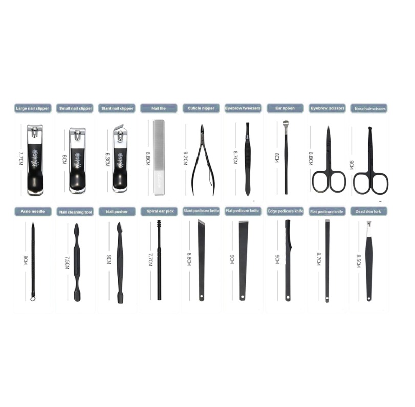 ALHOR MANICURE SET 18 PCS