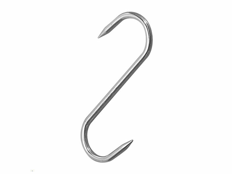 MEAT HOOK , STAINLESS 100*5MM #91012100