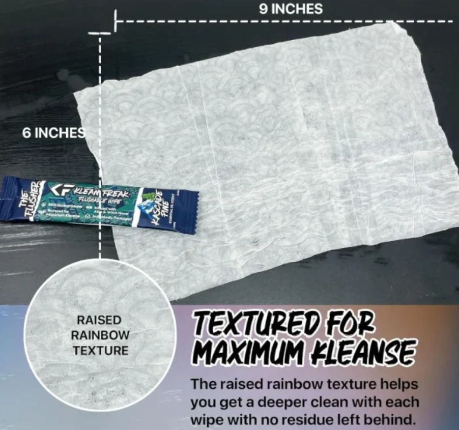 Klean Freak - The Flusher wipes - 20 Pack - Kascade Pine