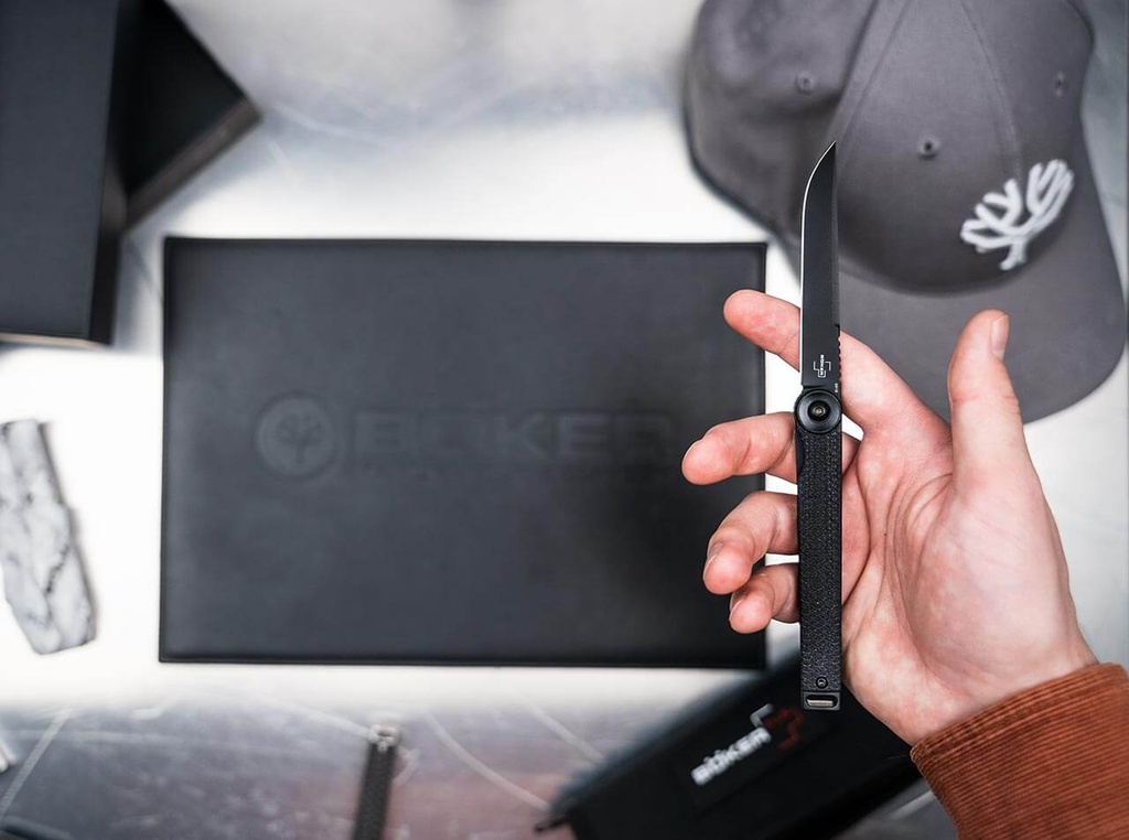BOKER PLUS KAIZEN ALL BLACK S35VN #01BO689