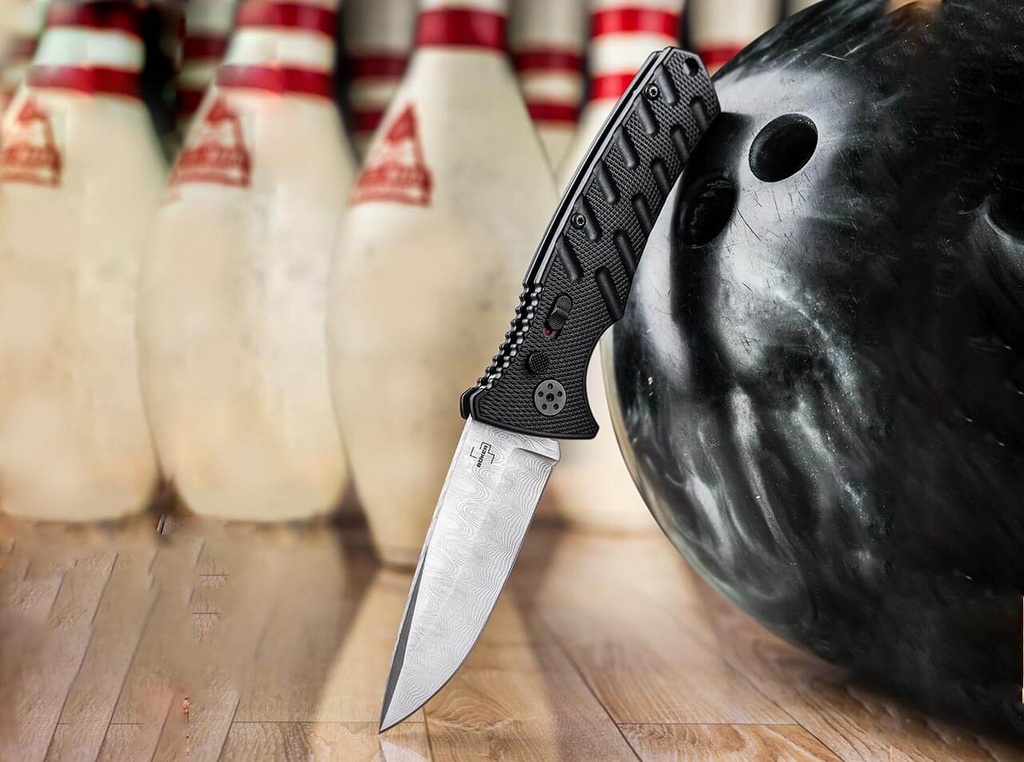 BOKER PLUS STRIKE AUTO DAMAST #01BO507DAM