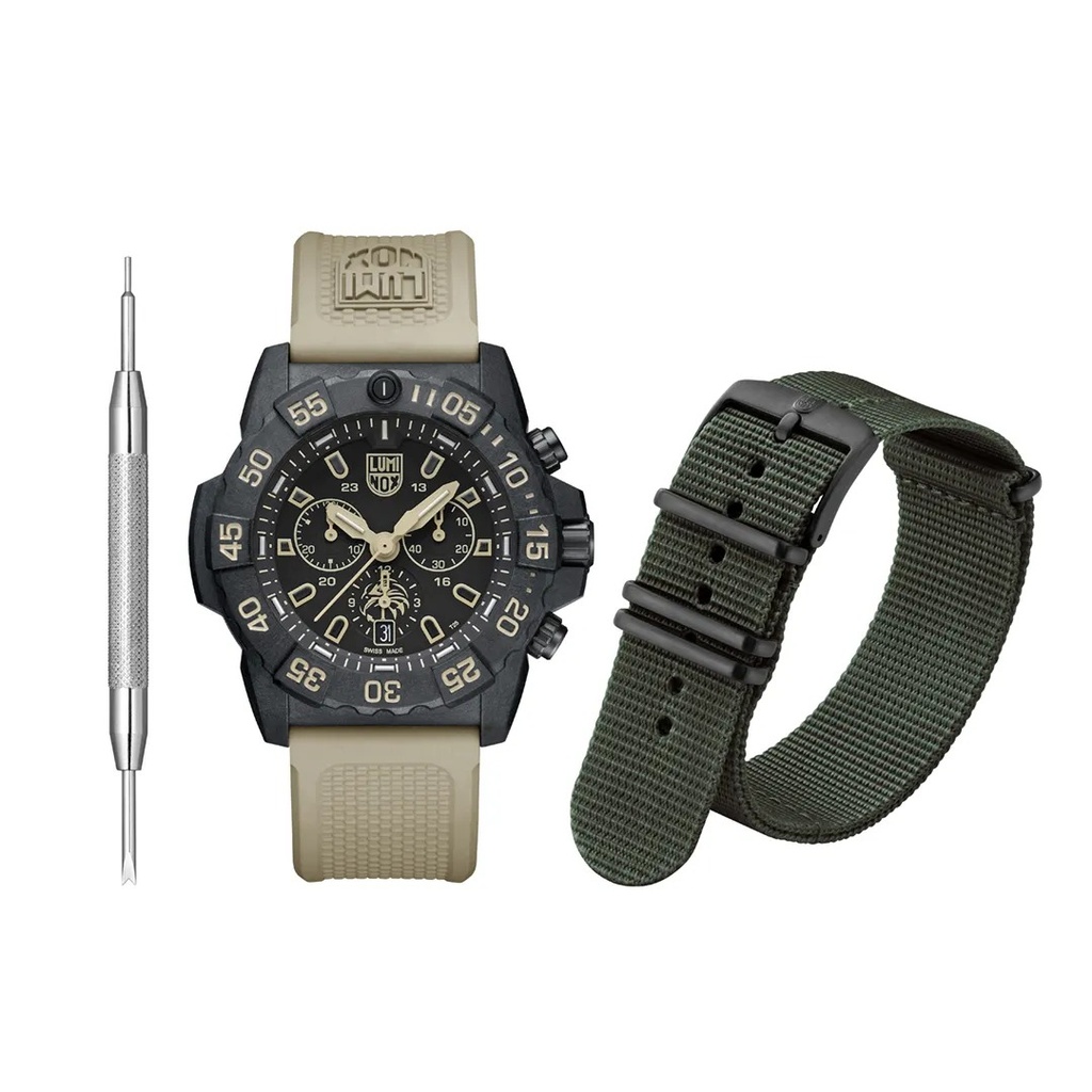 LUMINOX NAVY SEAL CHRONOGRAPH NFS 3580 SERIES, 45mm XS.3590.NSF.SET
