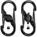 Nite Ize Pet S-Biner Microlock-Black PLSBM-01-R3