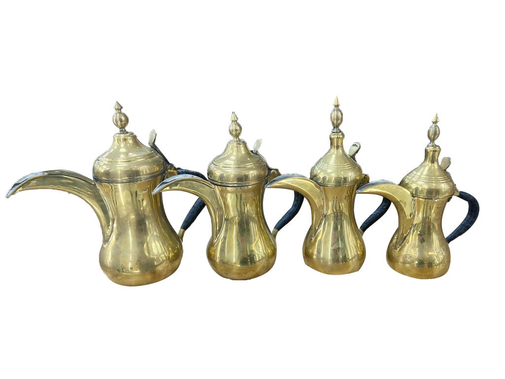 دلة رسلان ذهبي قياس 1 #RS001-1