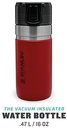 Stanley 0.47L / 16OZ Stainless Steel GO Water Bottle Red Sky