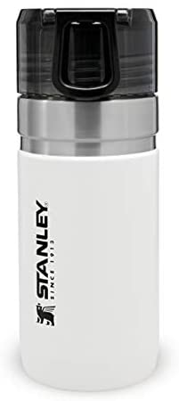 Stanley 0.47L / 16OZ Stainless Steel GO Water Bottle Polar White