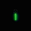 Ni-Glo Solar Gear Marker Atomic Keychain