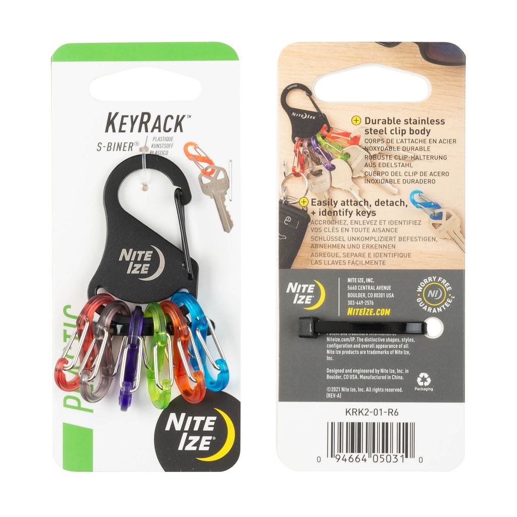 Nite Ize KeyRack S-Biner #N05031